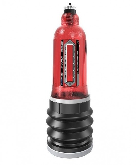 Красная гидропомпа HydroMAX7 Wide Boy - Bathmate - в Находке купить с доставкой