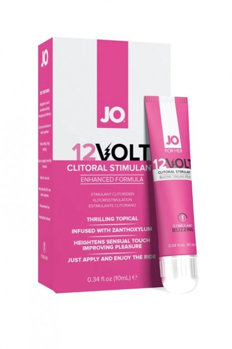 Возбуждающая сыворотка мощного действия JO Volt 12V - 10 мл. - System JO - купить с доставкой в Находке