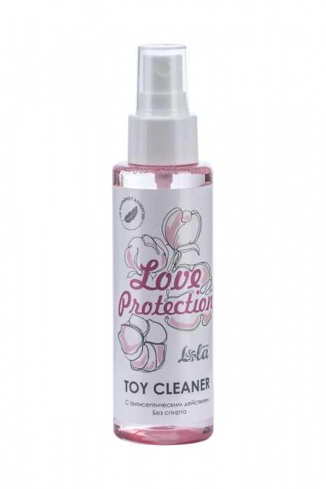 Гигиенический антисептический лосьон Toy cleaner - 110 мл. - Lola Games - купить с доставкой в Находке