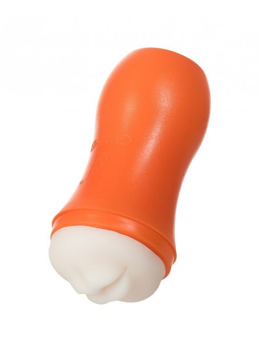 Мастурбатор-ротик A-Toys в оранжевой колбе - A-toys - в Находке купить с доставкой