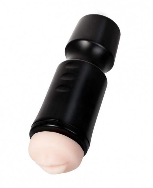 Мастурбатор-ротик A-Toys в черной колбе - A-toys - в Находке купить с доставкой