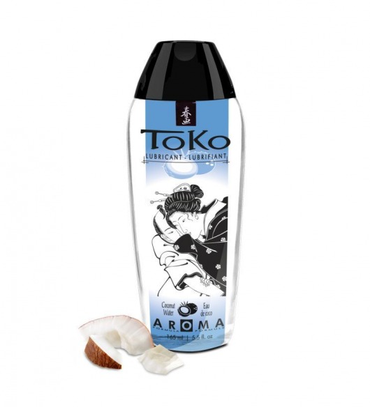 Интимный гель TOKO Cononut Water с ароматом кокоса - 165 мл. - Shunga - купить с доставкой в Находке