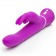 Лиловый вибратор-кролик Curve Rechargeable Rabbit Vibrator - 25,4 см. - Happy Rabbit купить в Находке с доставкой в Orgasmix.ru Лиловый вибратор-кролик Curve Rechargeable Rabbit Vibrator - 25,4 см. - Happy Rabbit