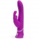 Лиловый вибратор-кролик Curve Rechargeable Rabbit Vibrator - 25,4 см. - Happy Rabbit купить в Находке с доставкой в Orgasmix.ru Лиловый вибратор-кролик Curve Rechargeable Rabbit Vibrator - 25,4 см. - Happy Rabbit