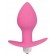 Розовая коническая анальная вибровтулка с ограничителем - 8 см. - Bior toys в Находке Розовая коническая анальная вибровтулка с ограничителем - 8 см. - Bior toys