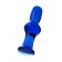 Голубая стеклянная анальная втулка - 12 см. - Sexus в Находке Голубая стеклянная анальная втулка - 12 см. - Sexus
