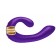 Фиолетовый гибкий вибростимулятор MIYO с двумя моторами - 18,5 см. - Shunga купить в Находке с доставкой в Orgasmix.ru Фиолетовый гибкий вибростимулятор MIYO с двумя моторами - 18,5 см. - Shunga