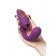 Фиолетовый вибромассажер с клиторальной стимуляцией Megam - ToyFa купить в Находке с доставкой в Orgasmix.ru Фиолетовый вибромассажер с клиторальной стимуляцией Megam - ToyFa