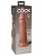 Карамельный вибратор-реалистик 8 Vibrating Silicone Dual Density Cock - 22 см. - Pipedream купить в Находке с доставкой в Orgasmix.ru Карамельный вибратор-реалистик 8 Vibrating Silicone Dual Density Cock - 22 см. - Pipedream