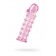 Гелевая розовая насадка на фаллос с шипами - 12 см. - Toyfa Basic - в Находке купить с доставкой Гелевая розовая насадка на фаллос с шипами - 12 см. - Toyfa Basic - в Находке купить с доставкой