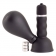 Черный вибратор с грушей на сосок - ToyFa в Находке Черный вибратор с грушей на сосок - ToyFa